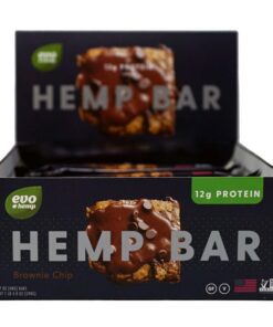 Box of Brownie Chip Hemp Protein Bars