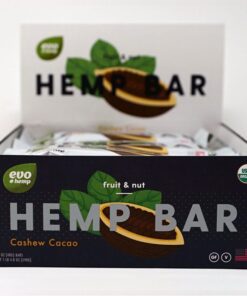 Box of Cashew Cacao Hemp Bars