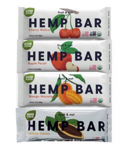 Fruit & Nut Hemp Bar 4 Pack